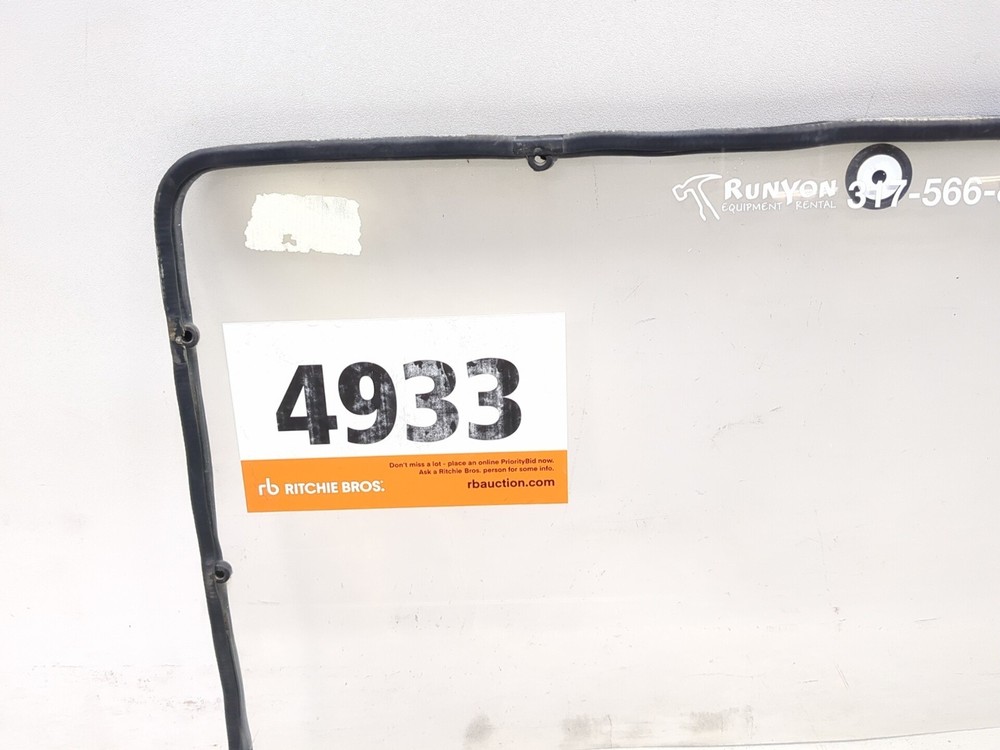 06-10 Kubota RTV 900 Front Windshield Windscreen Panel