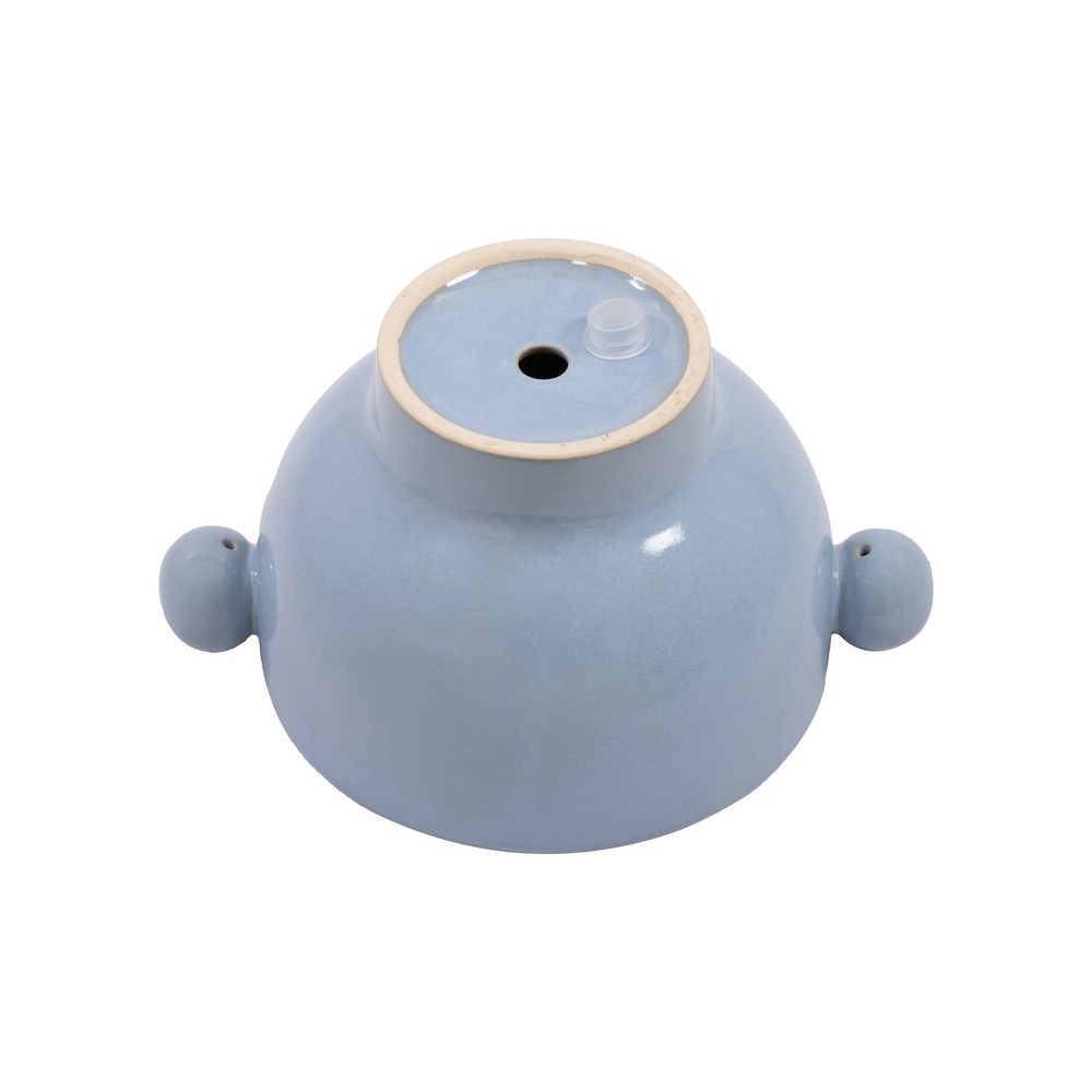 7" Cornflower Handled Ceramic Planter by Drew Barrymore
