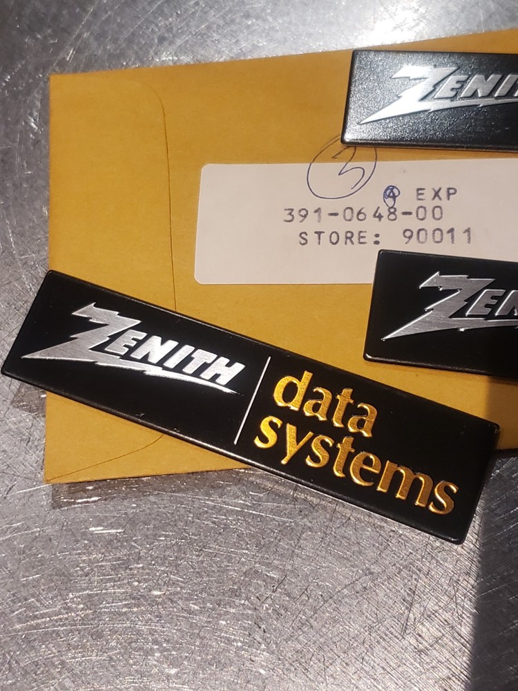 One New Heathkit Emblem #391-648 Zenith Data Systems NOS