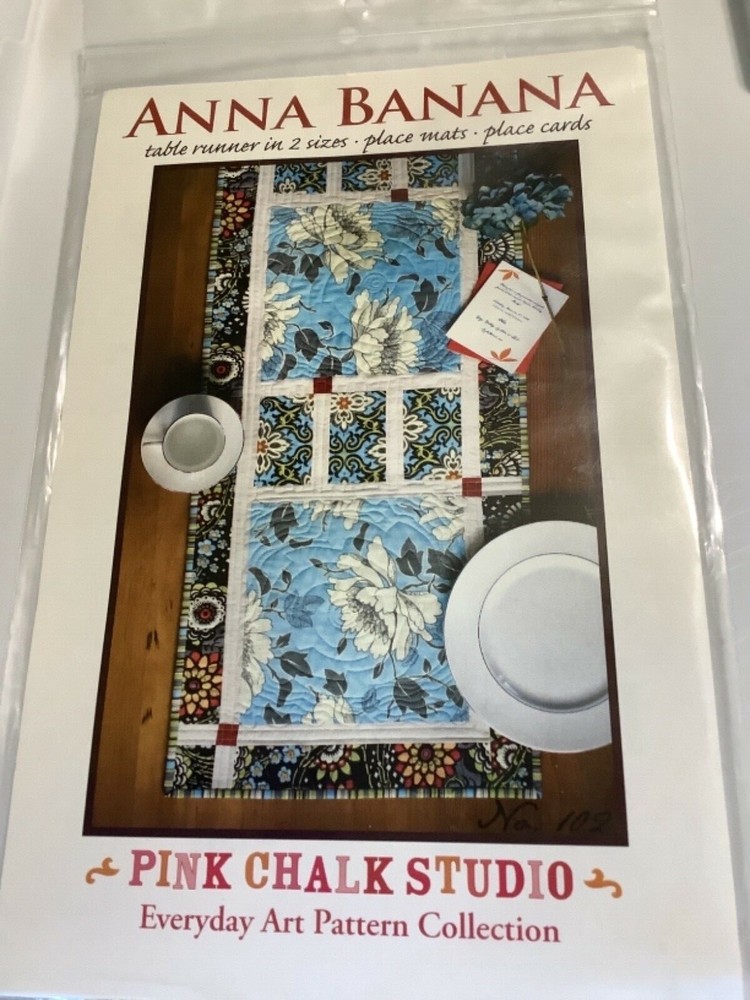 "Anna Banana" quilt pattern by Pink Chalk Studio