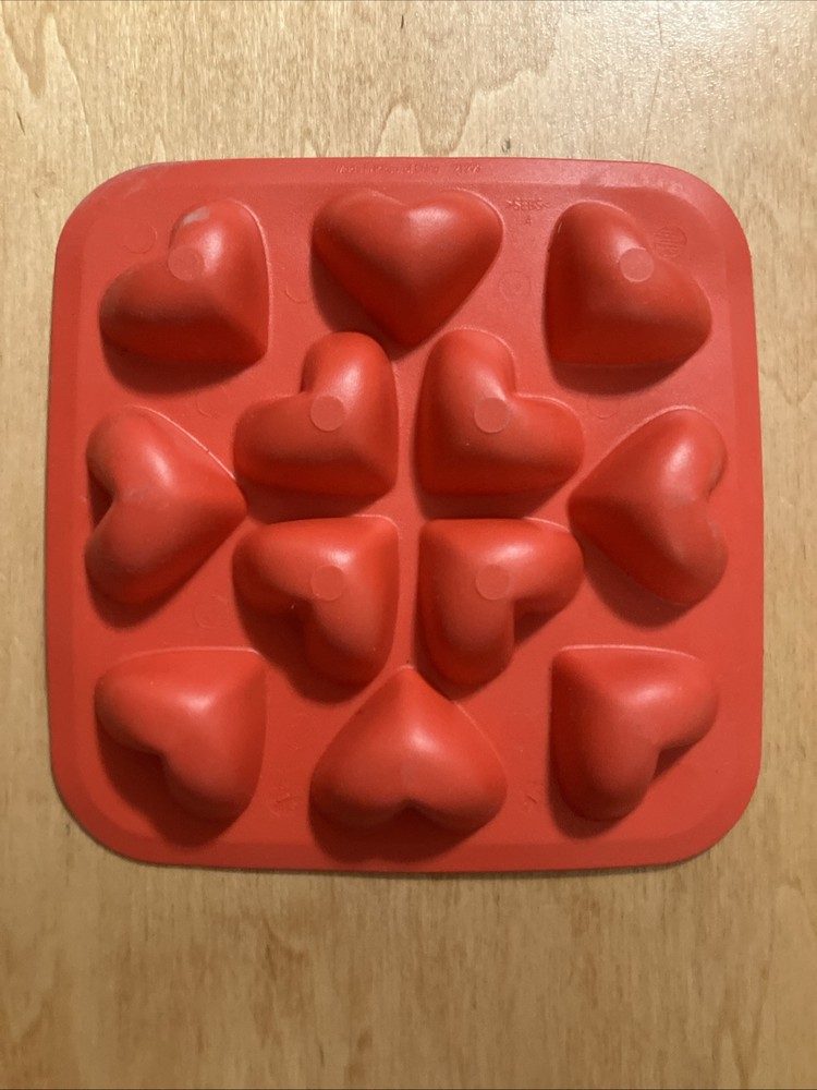 Silicone Heart Dessert Candy Mold - Ice Cube Tray