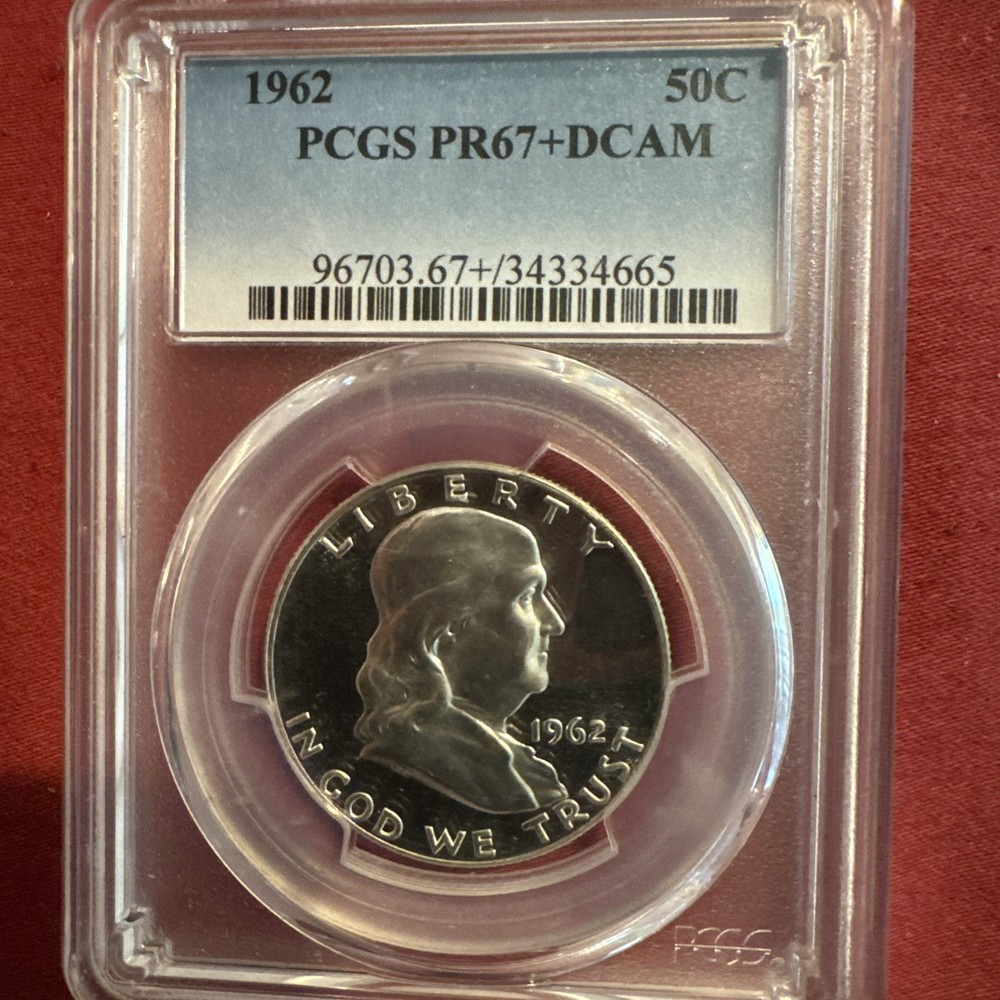 Franklin 1962 Pr67+.  Dcam