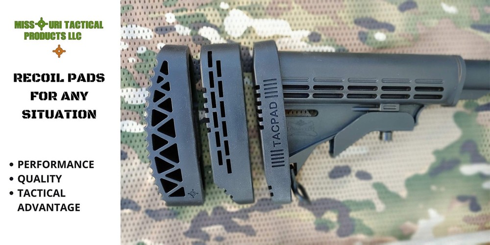 M27/HK416 Style Recoil Pad Black