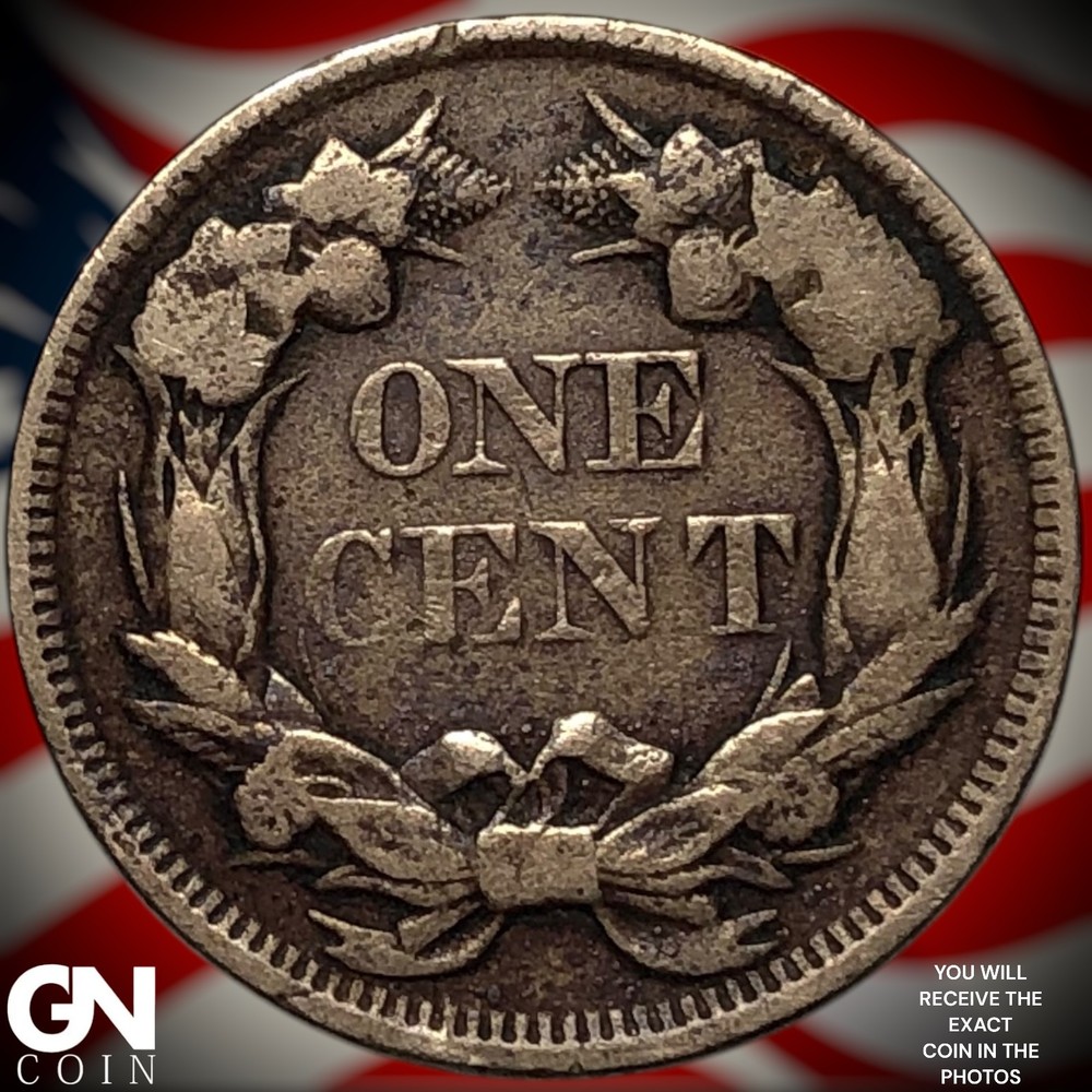 1857 Flying Eagle Cent Penny Z4878