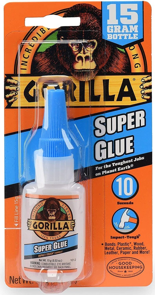 Gorilla Super Glue, 15 g.