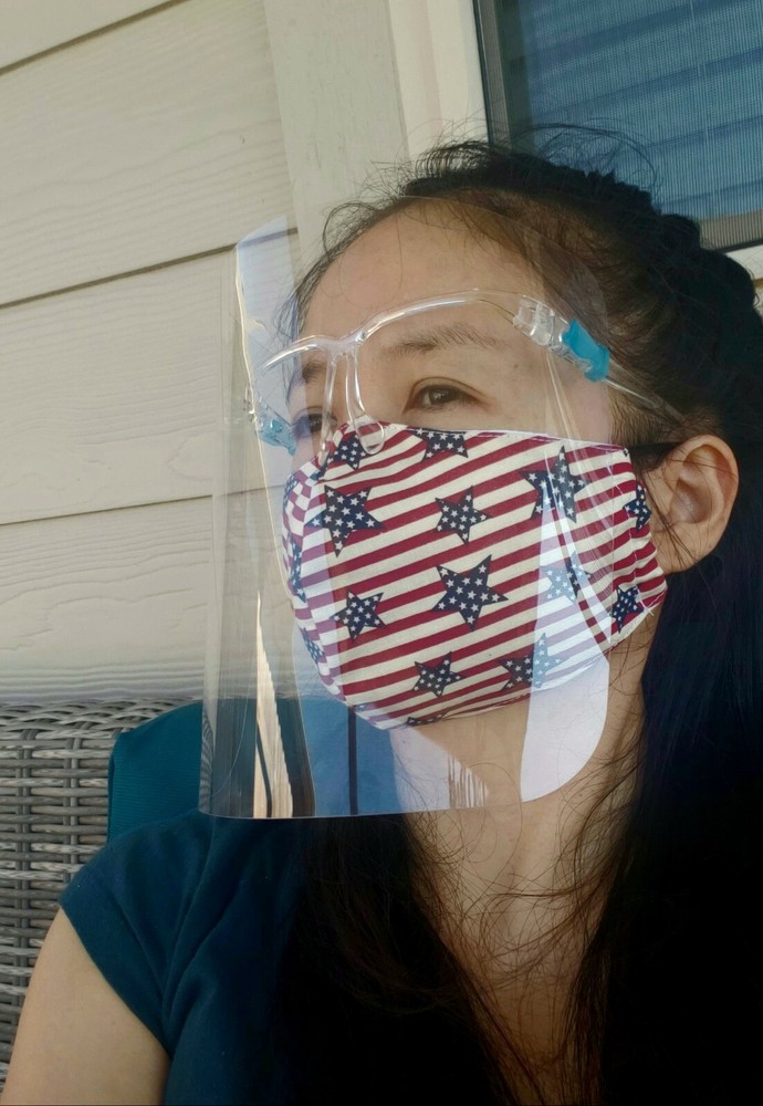 Protective Clear Face Shield Ready to Ship in USA