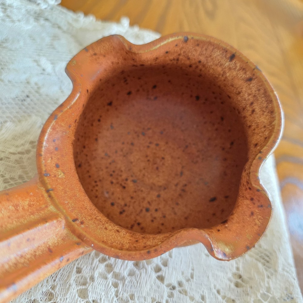 Studio Pottery Large Ladle Earth Tones Fall Decor EUC