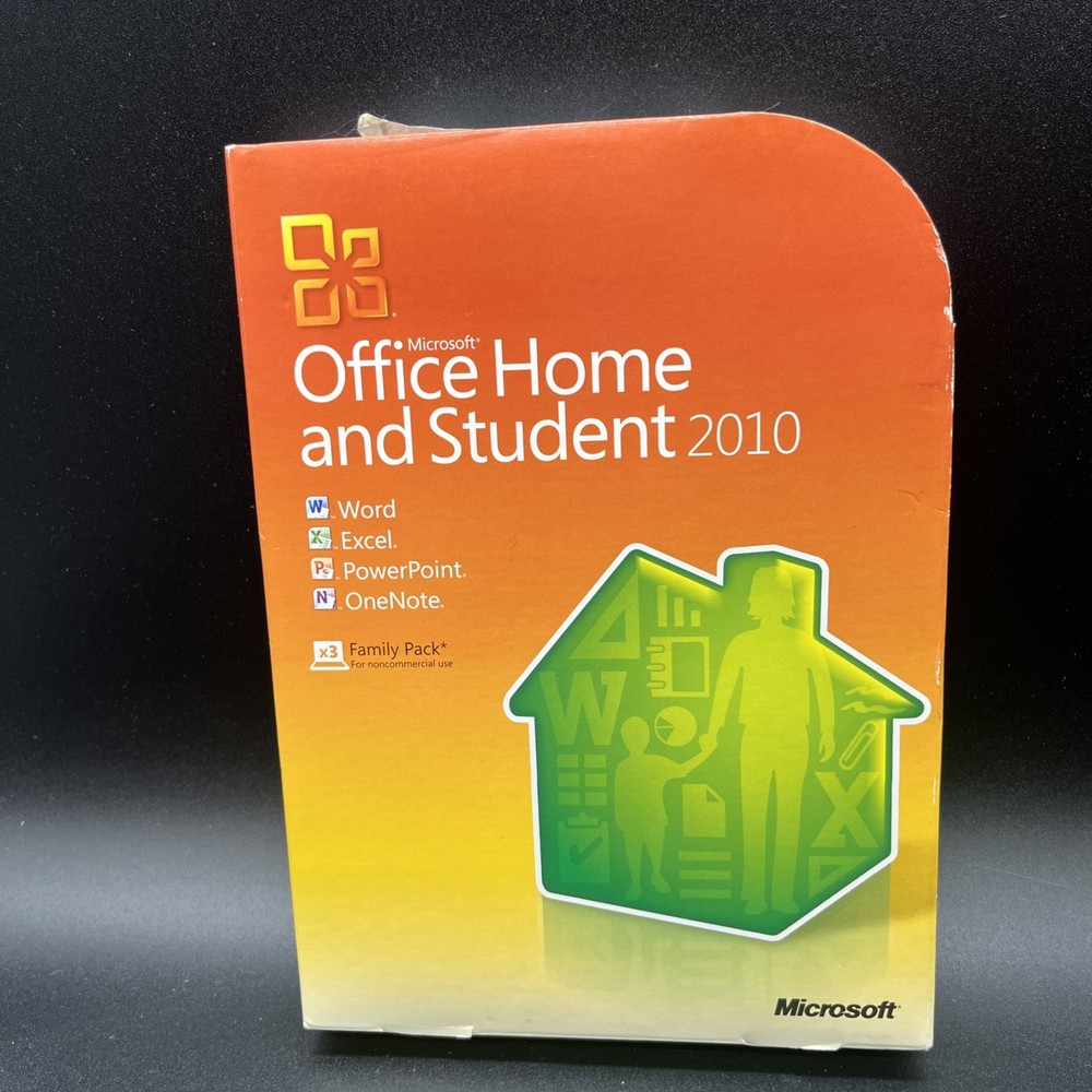 Microsoft Office Home and Student 2010 Software for Windows (79G-02144)