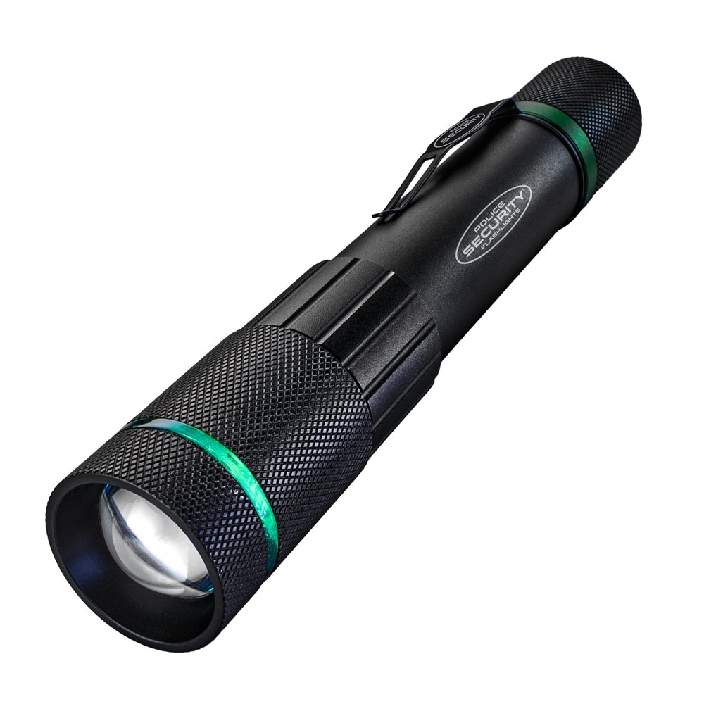 Police Security Dover 1000 Lumen Rechargeable Flashlight – USB Quik Connec