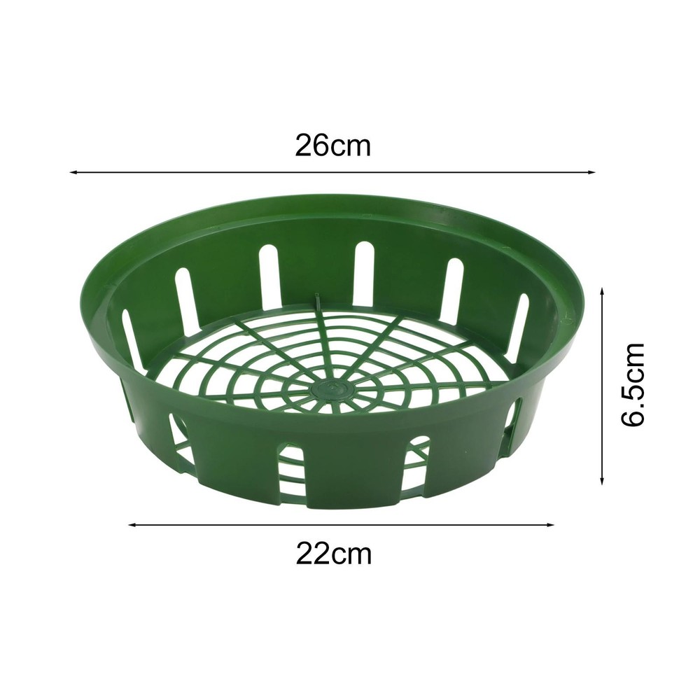 Practical 6pcs Green Plant Baskets for Various For Flower Bulb Projects