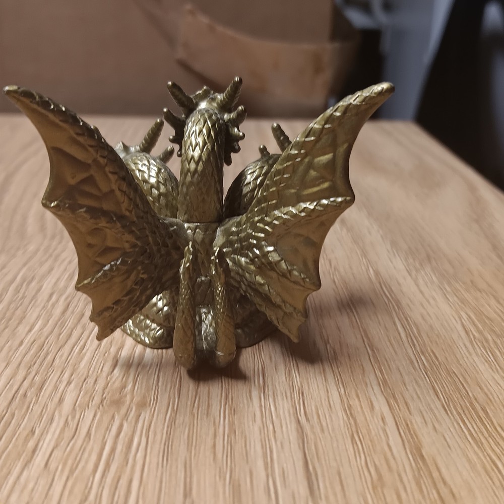 Toho Godzilla Chibi King Ghidorah Miniature Figure 2013 3"