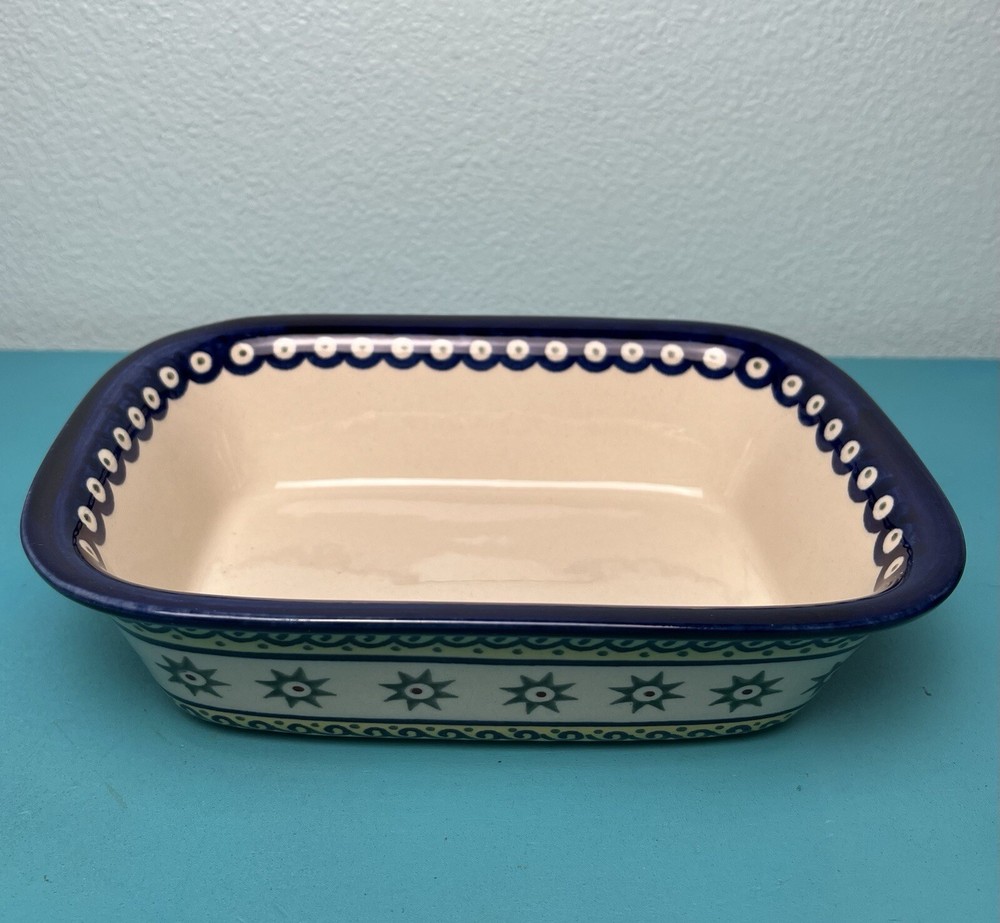 Polish Pottery Loaf Pan