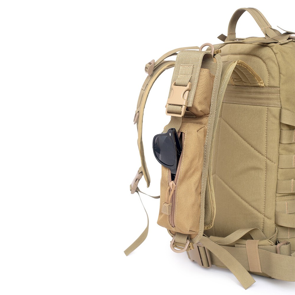 Outdoor Tactical Molle Backpack Shoulder Strap Attachment Pouch EDC Tool Bag US