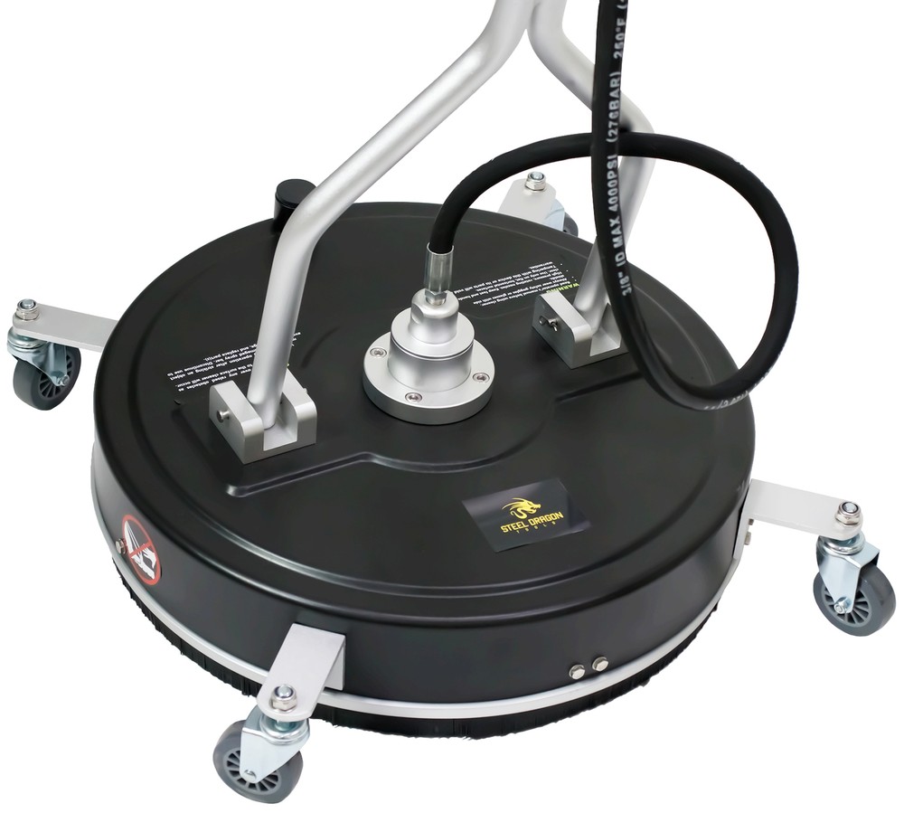 20" Polypropylene Flat Surface Cleaner Hot Cold Water Pressure Washer / Wheels
