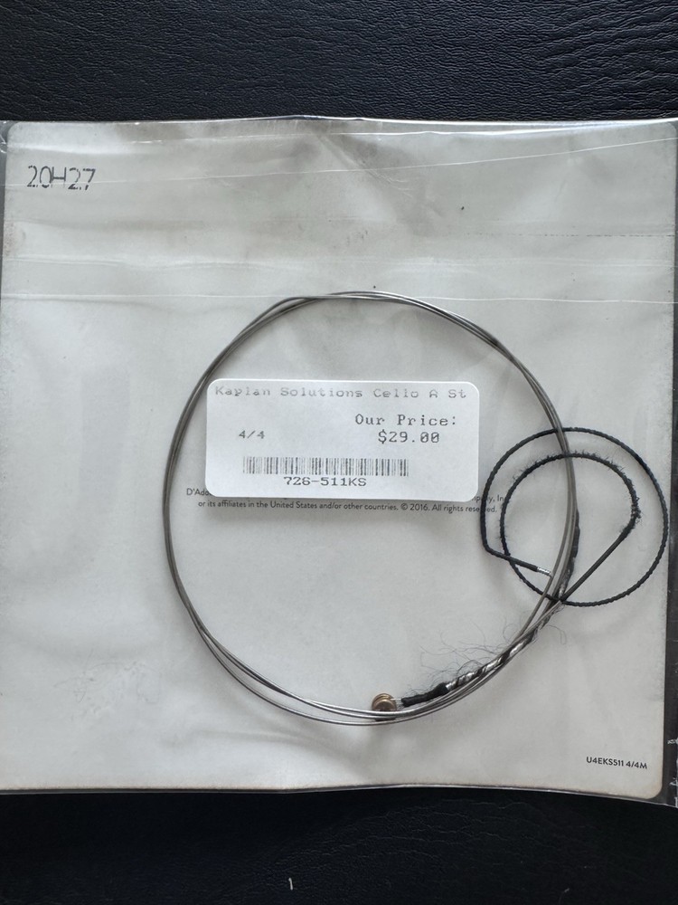 4/4 Full Size Cello, Soft Case, Bow, And New Strings