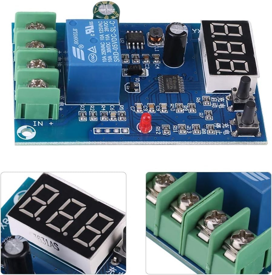 10A Lithium Battery Charging Module, Automatic Control for Generators & Solar