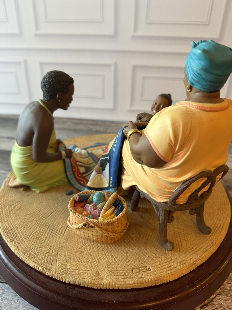 THOMAS BLACKSHEAR'S "THE THREADS THAT BIND Limited Edition Swivel wood