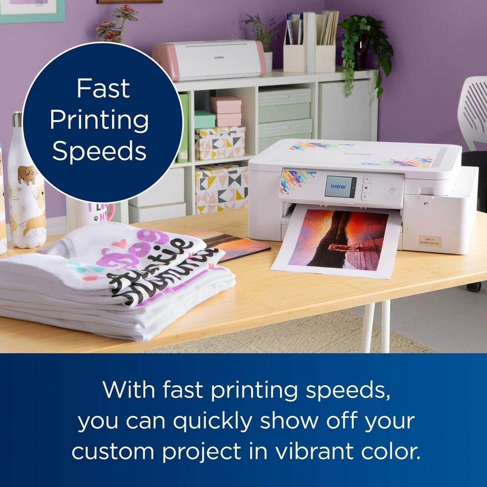 Brother SP-1 Sublimation Printer with SE200 Combo Embroidery Machine