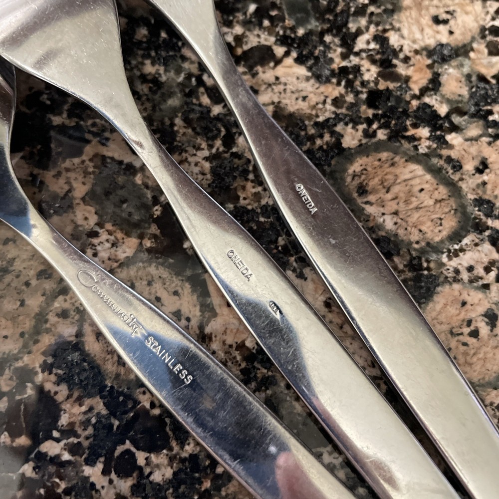 Oneida Community Frostfire Stainless Satin Silverware Flatware CHOICE