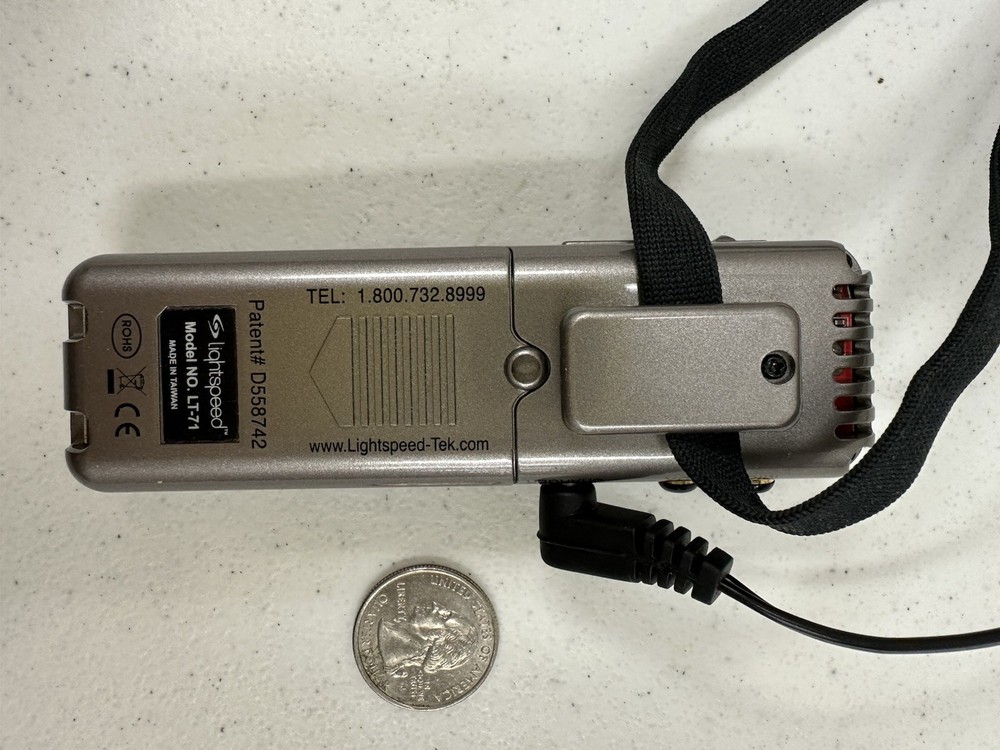 Lightspeed LT-71 LightMic Classroom Amplification System Requires 2 AA Batteries