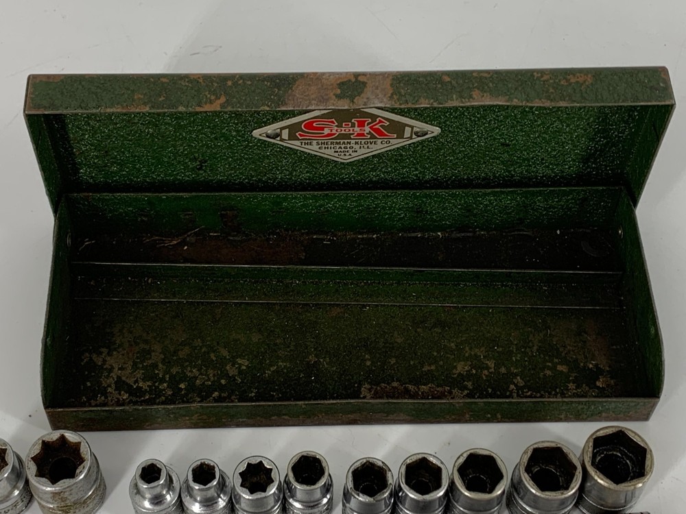 S-K Tools Ratchet Set in Box (INCOMPLETE READ CONDITION, Revised)