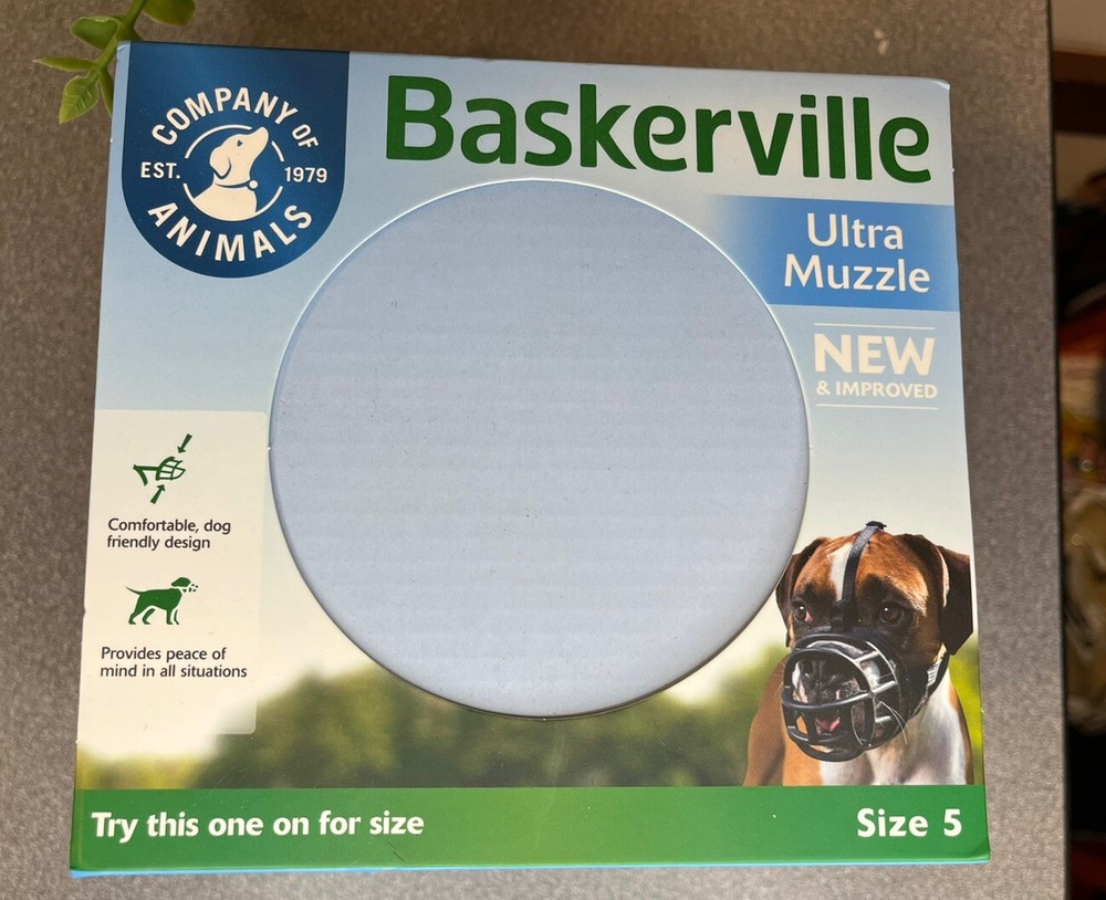 Baskerville Ultra Muzzle Size 5 NIB