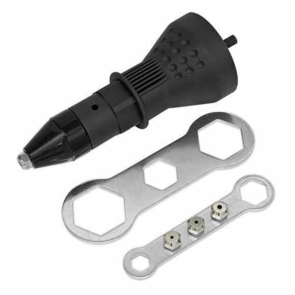 Sealey DRA01 Riveter Adaptor Drill Powered