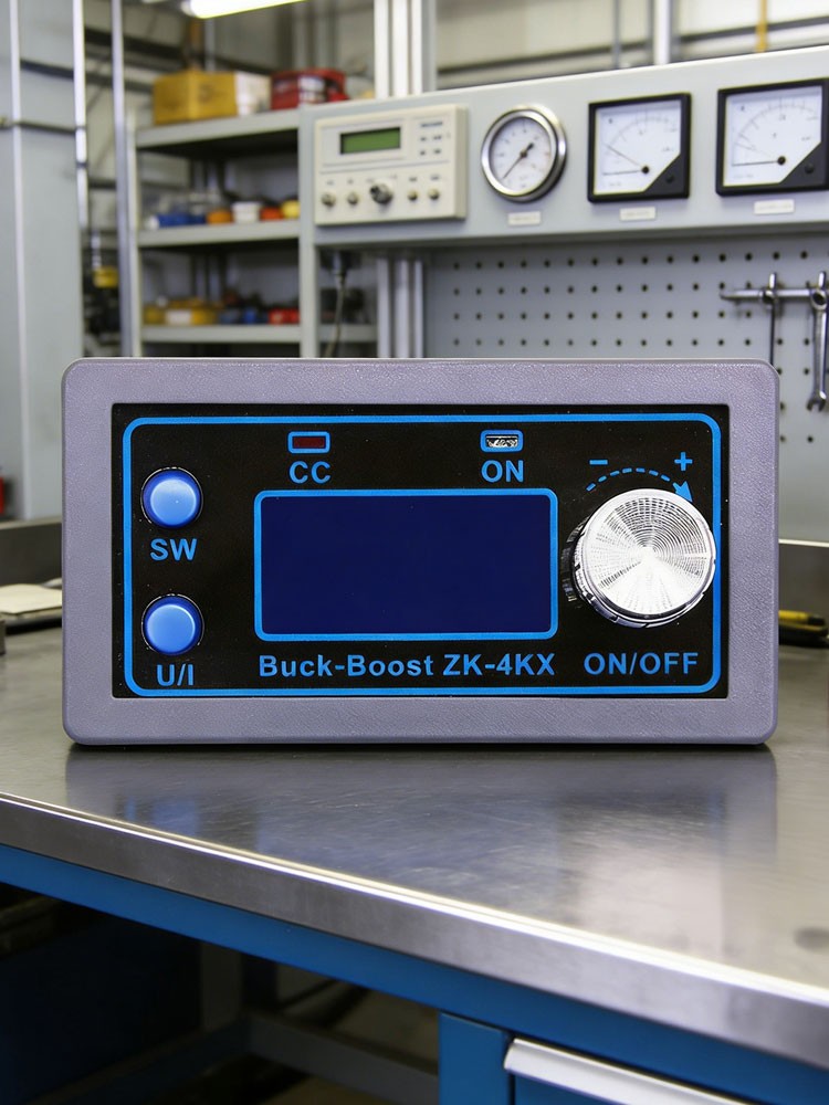 DC Adjustable Step Up Down Buck Boost Power Supply Voltage Regulator LCD Module