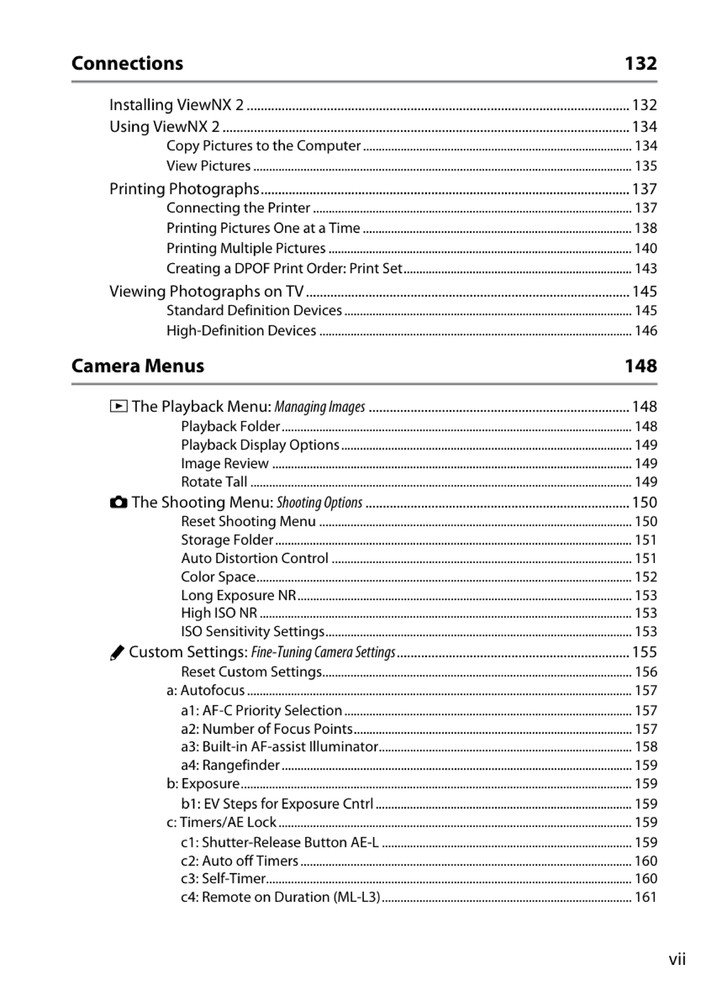 Nikon D5200 — User Reference Manual Guide — 1/2 Size, 5.5" x 8.5" Small Compact