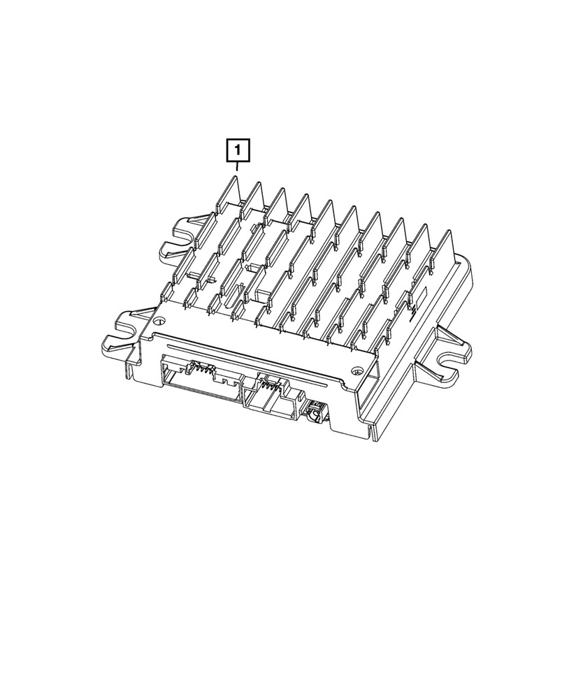 Genuine Mopar Central Adas Decision Module 04672944AB