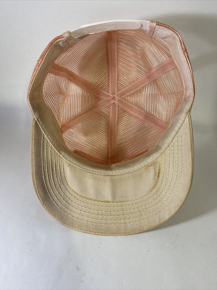 Hartford Concrete Mesh Big Patch Hat Cap Snapback Vtg