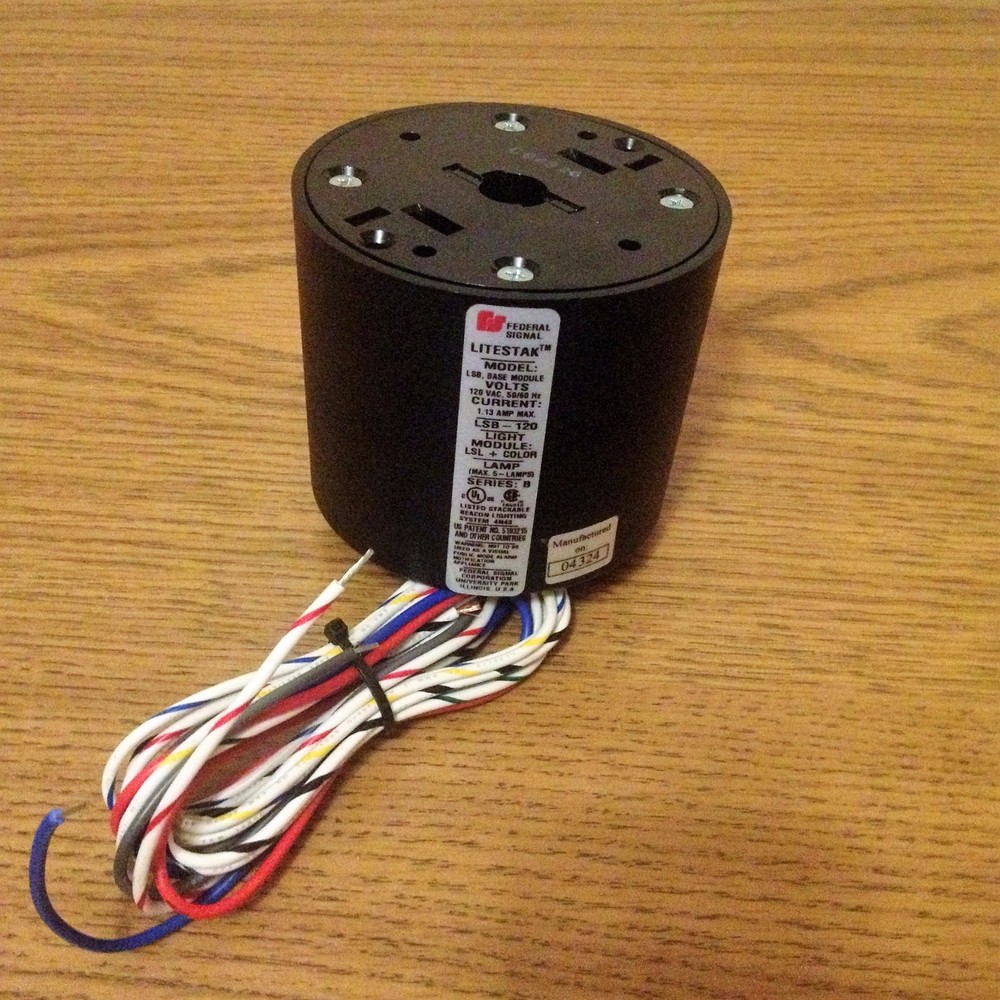 FEDERAL SIGNAL LITESTACK LSB-120 / SER B BASE MODULE