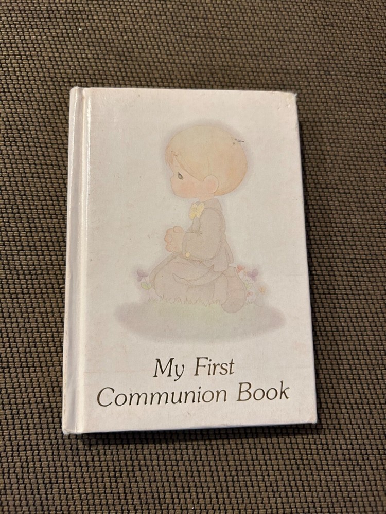 1991 Precious Moments My First Communion Book