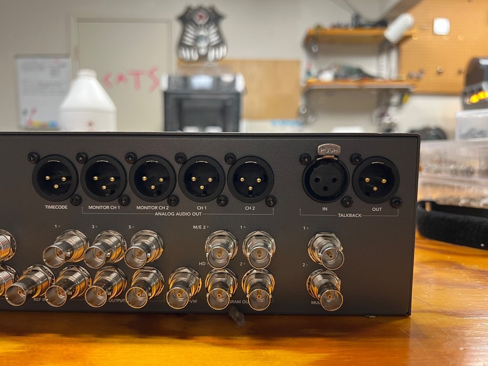 Black Magic ME4 Broadcast Studio 4K switcher