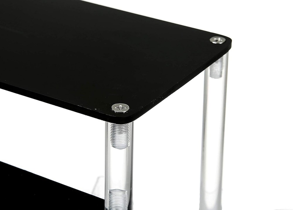 2 Tier Acrylic Display Riser Cupcake Stand Display Shelf For Decoration Makeup
