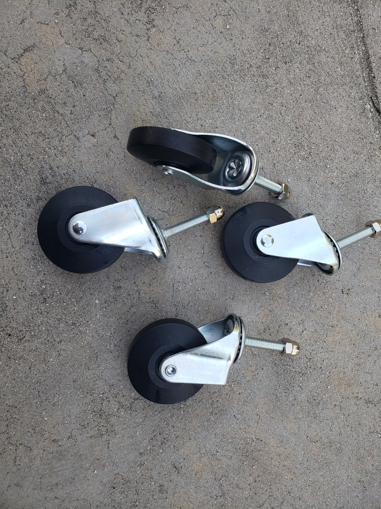 4 Wheels for Mechanic Stool chair creeper