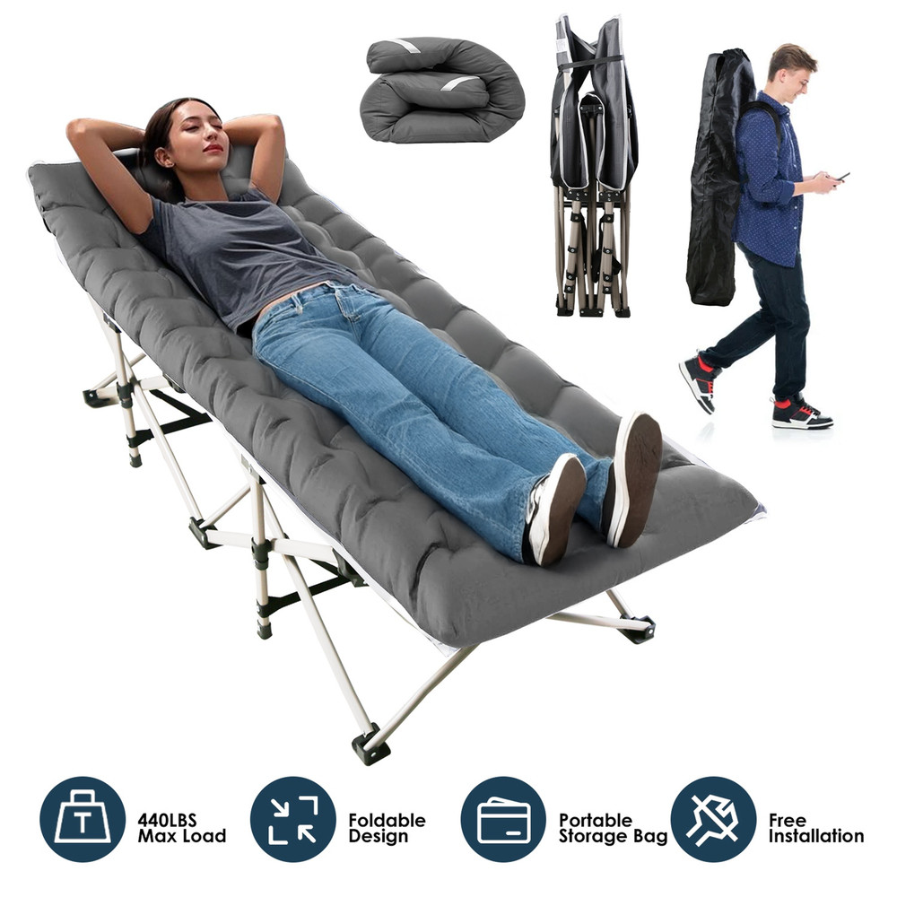 Folding Camping Cot Portable Sleeping Camping Bed