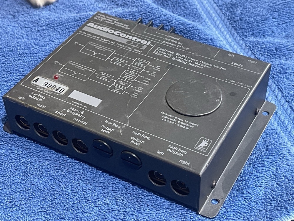 Audio Control Two Way Crossover Model 2XS