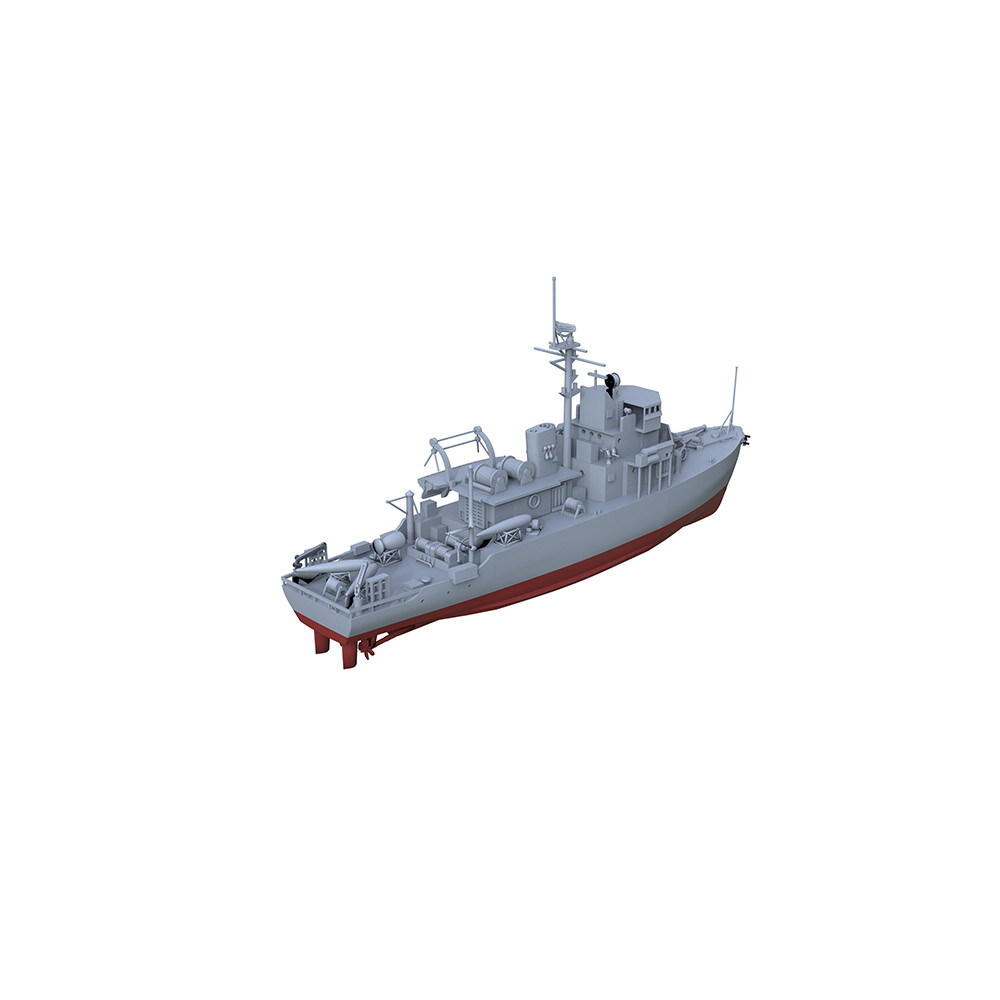 PreSale 1/700 Model USS Aggressive CLass Minesweeper Full Hull