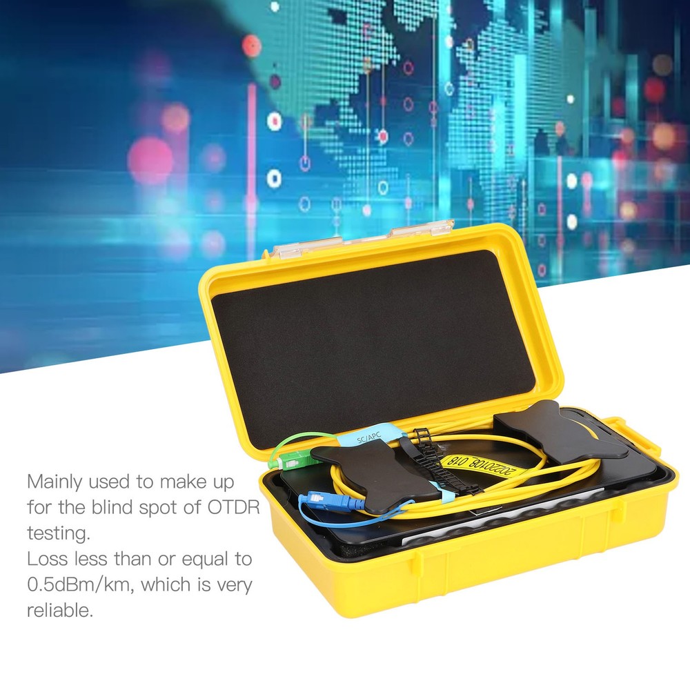 500m Singlemode OTDR Cable Box For Dead Zone Test Excellent
