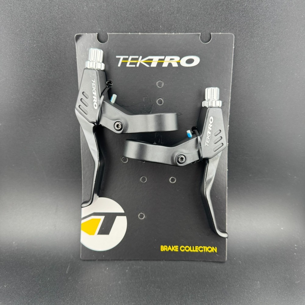 Tektro RS360A Linear Pull Bicycle Brake Levers Black Pair