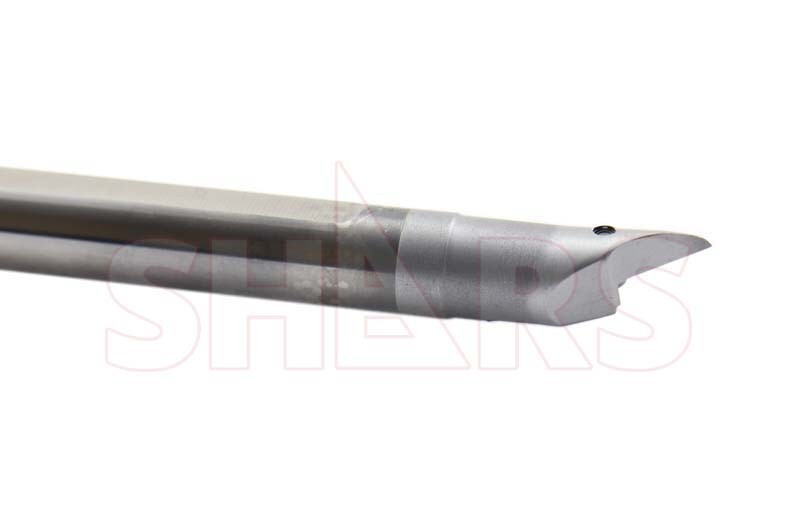 3/8" LH SVJBL Coolant Through Indexable Solid Carbide Boring Bar VBMT S]