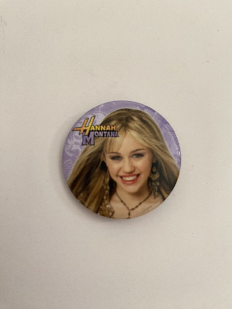Hannah Montana Pin Back Button P59