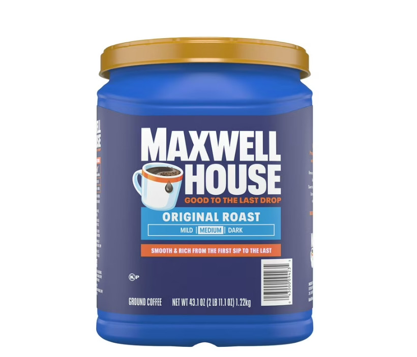 Maxwell House Original Roast Medium Ground Coffee (43.1 Oz.)