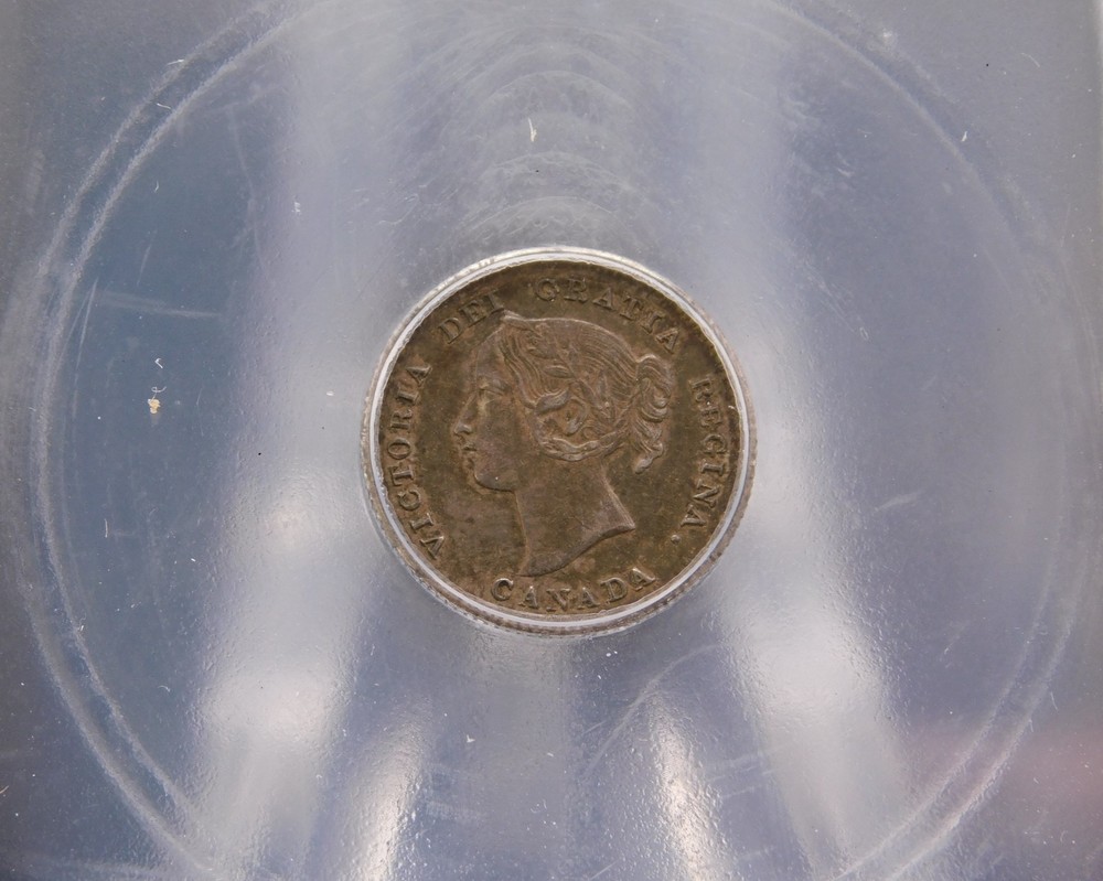 1901 CANADA FIVE CENT ICG AU53 (BT1254)