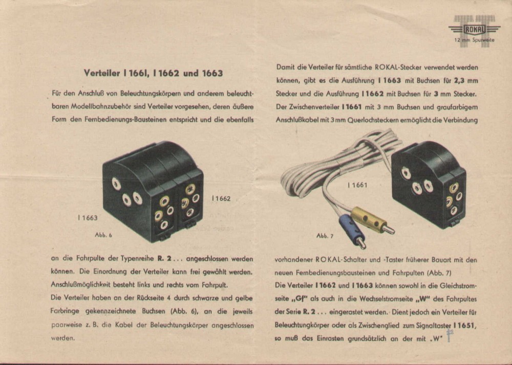 catalog ROKAL 1959 new mini electronics remote control components distributor D aa