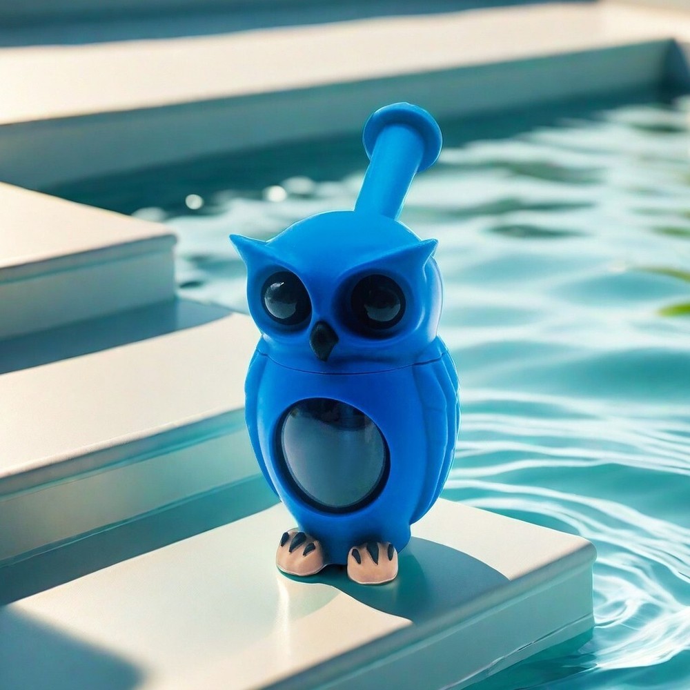 Silicone Hookah Water Pipe Bong Cute Owl Shape