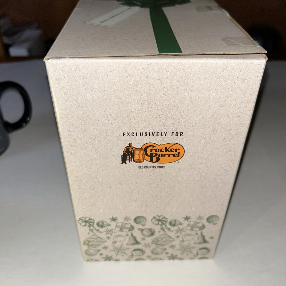 Cracker Barrel - Musical carriage Glitter Globe- New Open Box