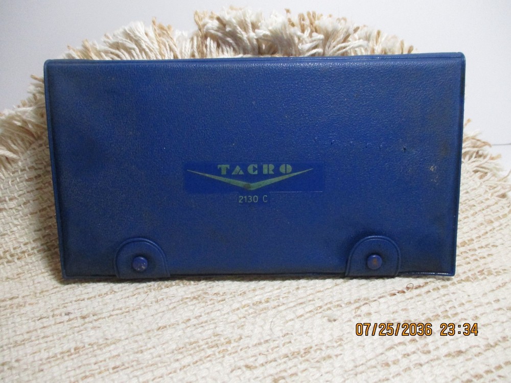 TACKO 2130C Drafting Tool Set with Case Collectible Engineering- 11 -Instruments