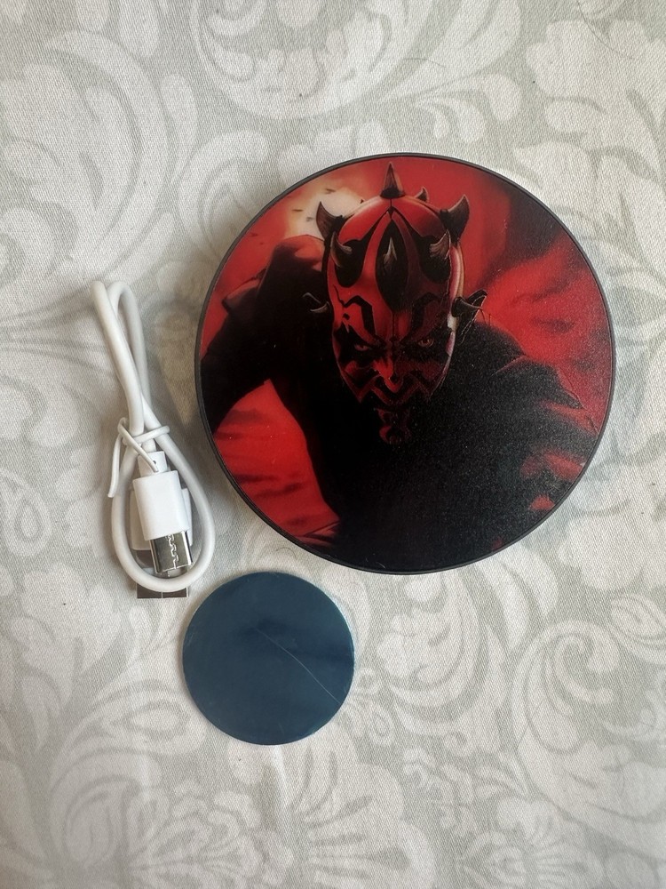 Custom Printed Night Light USB-C Rechargeable Dimmable Magnetic Backing Plate